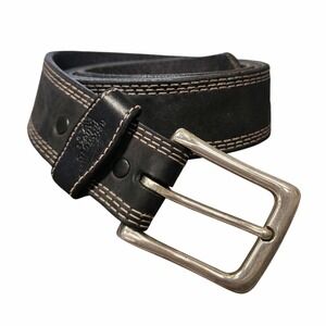 Red Wing Mens 44 Black Leather Belt
